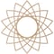 Ekena Millwork Eleanor Wood Fretwork Pierced Ceiling Medallion, Alder, 40"OD x 15 3/8"ID x 1/4"T CMWP40X40X0250EAAL - alternate 2